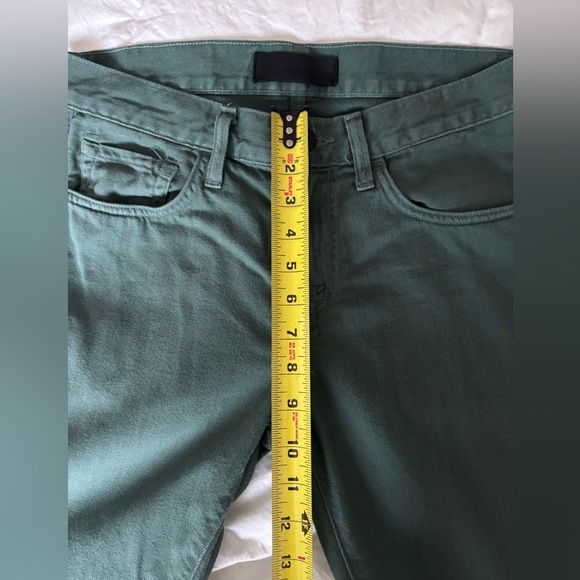 J Brand Tyler Pine Green Five Pocket Classic Denim lightweight Jeans 29 - Picture 11 of 13